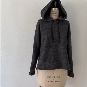 J.Crew oversized fleece hoodie B1477 - xs